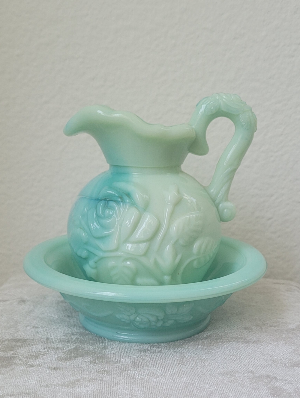 Vintage Avon Victoriana Pitcher and Bowl